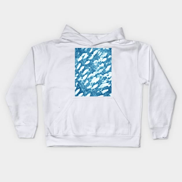 School of Fish Kids Hoodie by Banyu_Urip